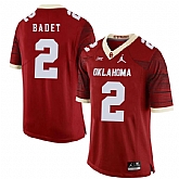 Oklahoma Sooners 2 Jeff Badet Red 47 Game Winning Streak College Football Jersey Dzhi,baseball caps,new era cap wholesale,wholesale hats